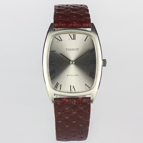 elegante & flache 50er-Jahre TISSOT 'Stylist' Uhr mit Handaufzug